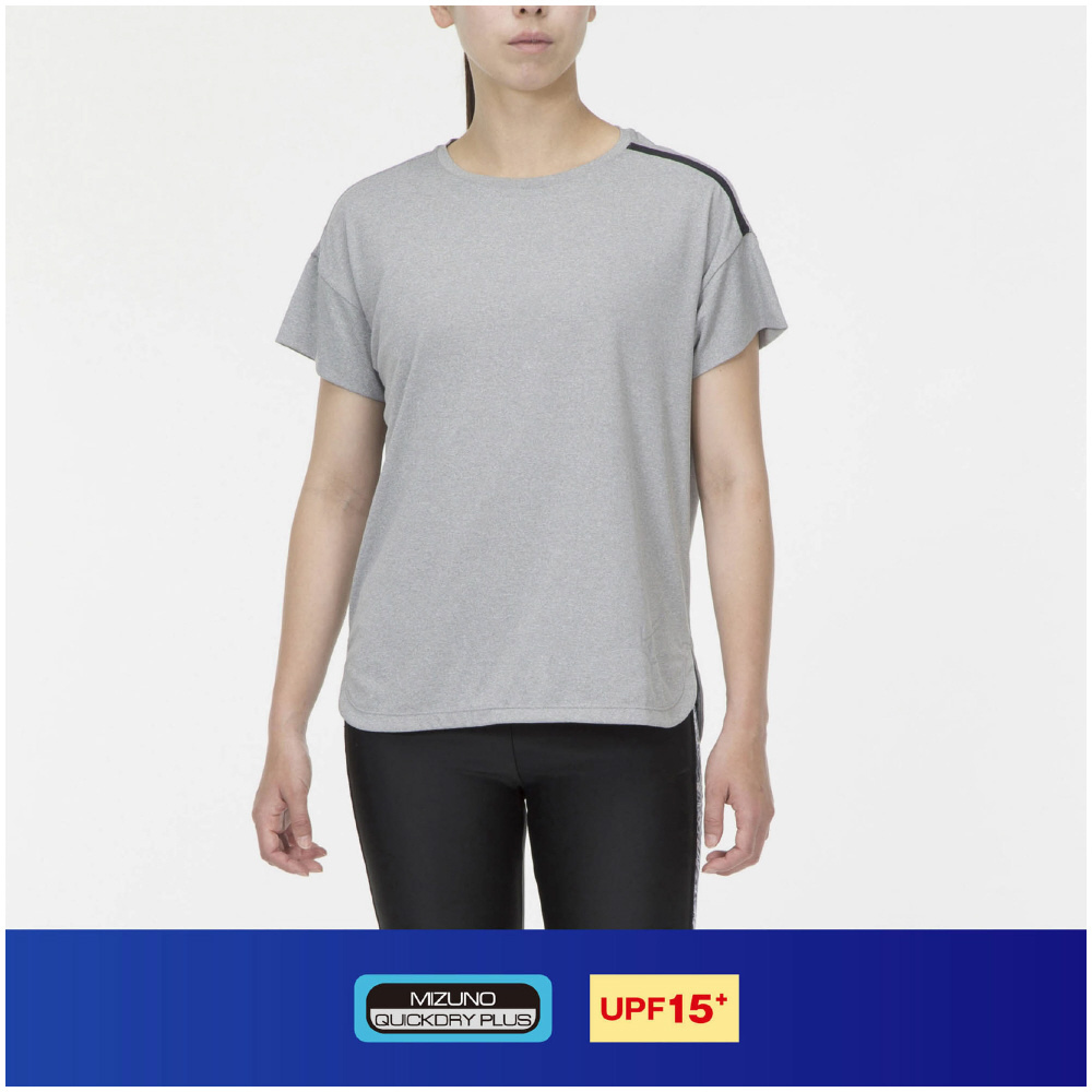 WOMEN SIMPLE TEE Grey